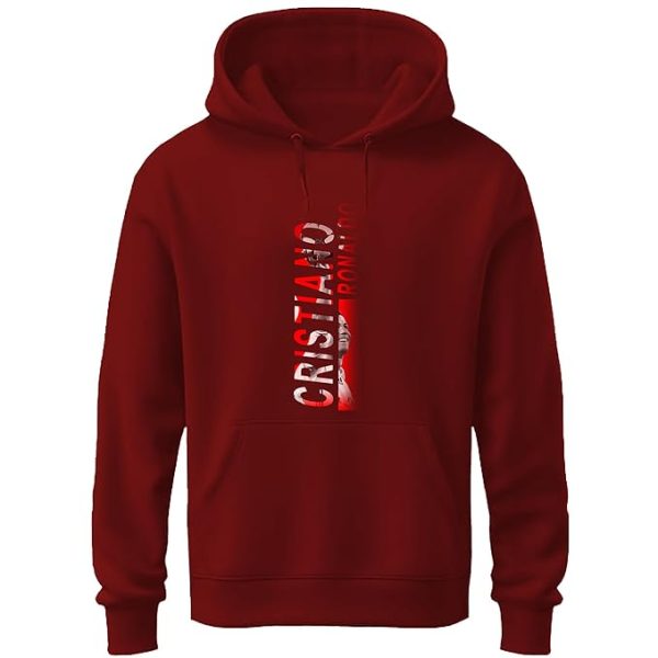 Boys Hoodie Stylish Trendy Best Winter Wear Hooded Sweatshirt - RED