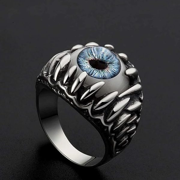 Charming Finger Ring Silver King Lion Silver Plated Adjustable Stylish Silver Ring-Contemporary